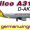 Wilco A319 Germanwings D-AKNS (repaint)